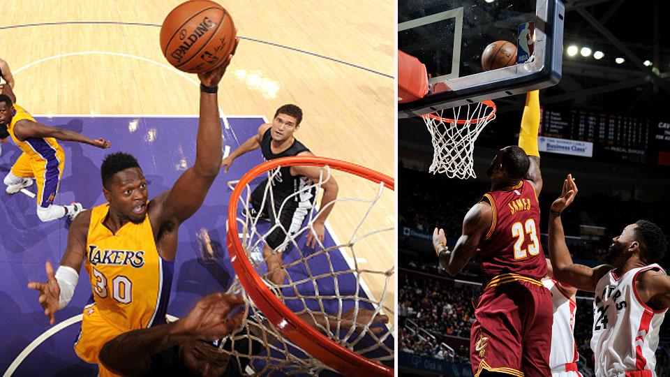 Los Angeles Lakers dan Cleveland Cavaliers. - INDOSPORT